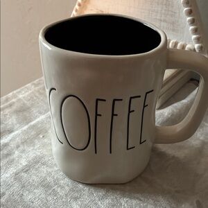 Rae Dunn Cream Coffee Mug